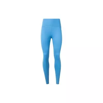 Adidas Optime Power 7/8 Формирующие леггинсы для йоги и фитнеса с высокой талией Женские брюки Голубые JI6936 S