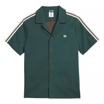 Adidas Оригинальная коллаборация X CLOT Боулинг Логотип Эдисона Чена Поло спортивное с цветными блоками и полосками Унисекс Поло JP3870 S