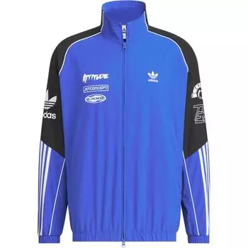 Adidas Оригинальная мужская куртка Adicolor Motorcore Woven, королевско-синяя, JL8408 2XL