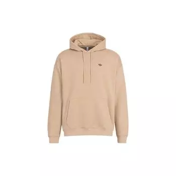 Adidas Оригинальная однотонная толстовка с трилистником и логотипом, мужская толстовка с капюшоном абрикосового цвета IM1208 L