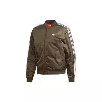 Adidas Оригинальная теплая хлопковая куртка с принтом логотипа-трилистника, повседневная зимняя мужская куртка Tree-Bark ED5826 S