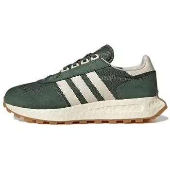 Adidas Originals Retropy E5 Кожа Ткань Замша Удобные Прочные Низкие Кроссовки Повседневный Стиль Унисекс Кроссовки Темно-Зеленый HP7849 36