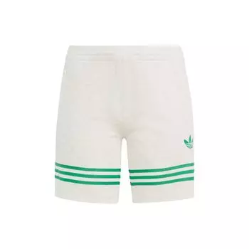 Adidas Оригинальные шорты SS23 Adicolor 70s Retro Series с принтом логотипа и цветными блоками, мужские шорты бежевого цвета IP6974 L