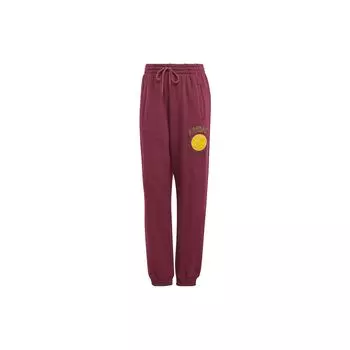 Adidas Оригинальные спортивные штаны Moomin с вышивкой, трикотажные спортивные штаны для женщин, темно-фиолетовые IL2449 XS