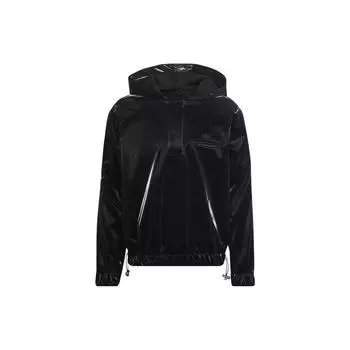 Adidas Оригинальные X Blue Version полузастегивающаяся толстовка с капюшоном унисекс толстовки черные HN0999 S