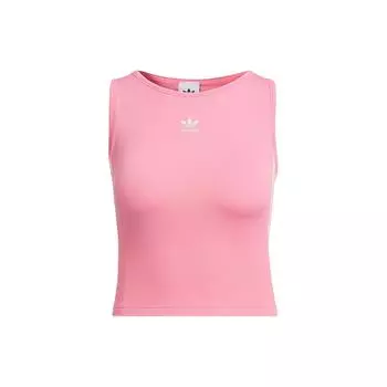 Adidas Оригинальные женские топы с 3 полосками, светло-розовые JF3792 XL