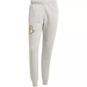 Adidas Оригинальный спортивный костюм Manchester VRCT FW24 United, модные мягкие универсальные повседневные трикотажные спортивные брюки, мужской спортивный костюм, серый JF0367 2XL