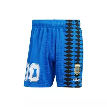 Adidas Оригиналы, реплика чемпионата мира 1994 года, значок сборной Аргентины, футбольные штаны с полным принтом и буквами, мужские брюки, синие, IS0265 M