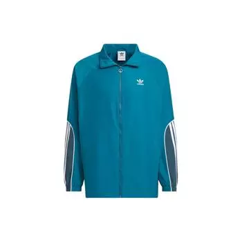 Adidas Originals 3-полосная спортивная куртка свободного плетения спортивная мужская верхняя одежда сосново-зеленый JE3492 XL