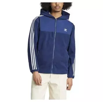 adidas Originals Adicolor 3 Stripes Teddy Fleece full zip свитшот M