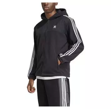 adidas Originals Adicolor 3 Stripes Teddy Fleece full zip свитшот M