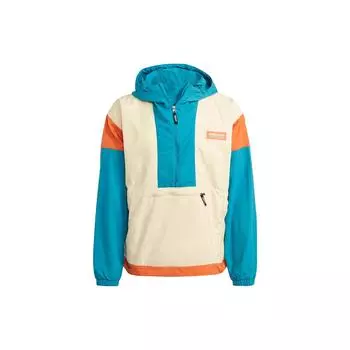 Adidas Originals Adventure Ветровка с длинным рукавом и капюшоном, спортивная куртка, мужская верхняя одежда Rock Sandstorm HR4219 M
