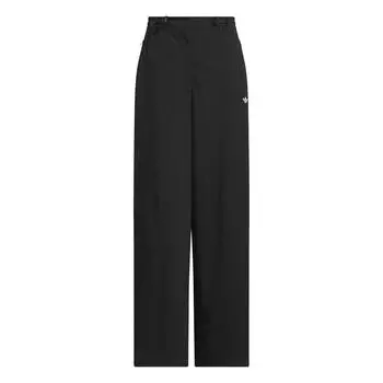 Adidas Оригинальные широкие спортивные штаны Atlanta женские, черные, белые JD6383 L