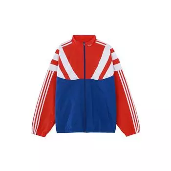 Adidas Originals Balanta Track Top Ретро Спортивная повседневная куртка Мужские топы Синий Красный EE2338 XL