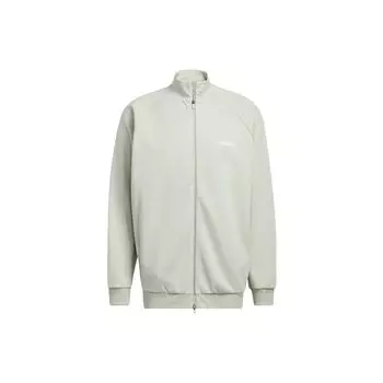 Adidas Originals Баскетбол Глава 02 Серия Логотип Принт Ретро Спортивная куртка с воротником-стойкой с длинными рукавами Куртки унисекс Halo-Green IJ0943 XXS