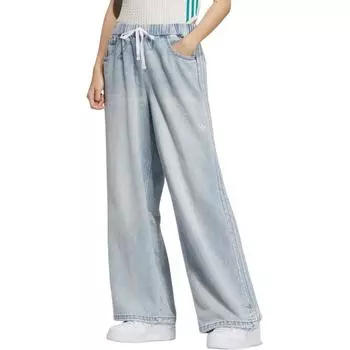 Adidas Originals Classic Sports Series Повседневные на шнуровке Модные Простые Удобные Джинсы Женские Джинсы KC5837 L