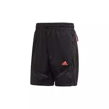 Adidas Originals Clover Emoji Баскетбольные спортивные повседневные шорты Мужские брюки черные GP6778 S