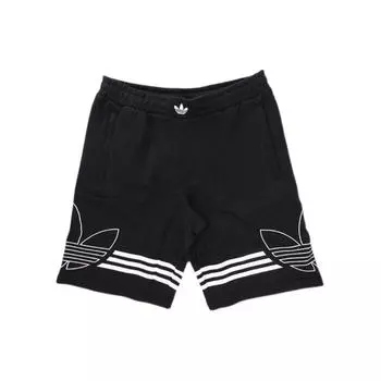 Adidas Originals Clover Sport Свободные дышащие повседневные шорты мужские черные DU8135 L