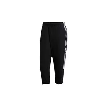 Adidas Originals Clover WV 3/4 Повседневные брюки-капри мужские черные GJ6758 XS