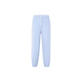 Adidas Оригинальные спортивные штаны Dc Rc Jogger с сплошным логотипом, на завязках, с манжетами, женские плавки светло-розового и синего цвета IS5381 M