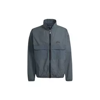Adidas Originals Fashion TT Спортивная куртка с воротником-стойкой Мужская верхняя одежда Темно-синий GN3327 XS