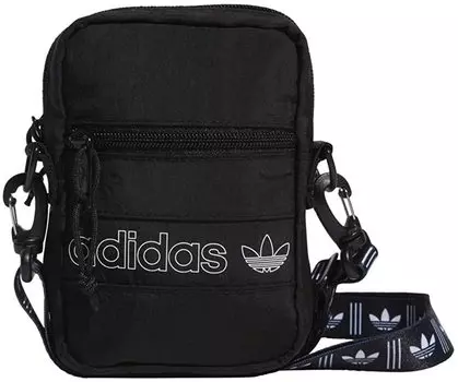 adidas ORIGINALS FESTIVAL BAG CROSSBODY Adidas Original Festival Bag Crossbody Crossbody Shoulder Mini Bag CM3815 BLACK [Товар] чёрный