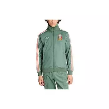 Adidas Originals Fmf Og Bb Спортивная куртка мужская спортивная одежда окисленно-зеленая IU2175 XL