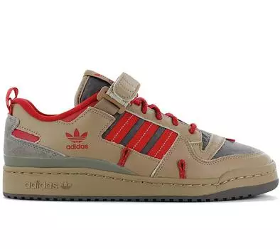 adidas Originals Forum 84 Camp Low - Cardboard Scarlet - Мужские кроссовки Кожаные коричневые GV6785 ORIGINAL EU 40 UK 6.5 коричневый