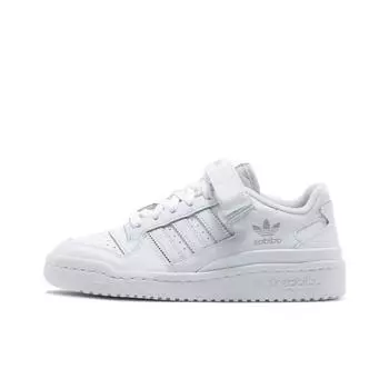 Adidas Originals Forum Low J Skate Shoes White Kids