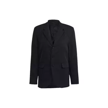 Adidas Originals FW22 Contempo Blazer Твердая однобортная куртка Верхняя одежда унисекс Черный HN3670 XS