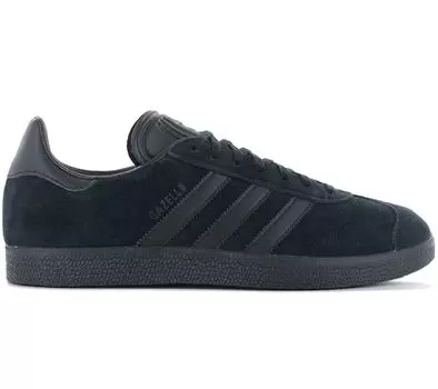 adidas Originals Gazelle - Triple Black - Мужские кроссовки Черные CQ2809 ОРИГИНАЛ EU 44 UK 9.5 чёрный