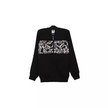 Adidas Спортивная куртка Originals Graphics Cb Tt Camouflage Patchwork, мужская куртка, черная DN8035 M