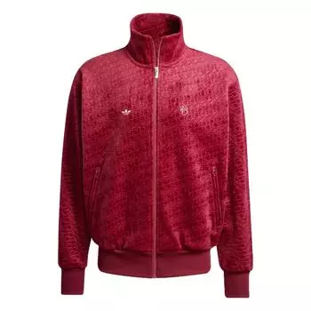 Adidas Originals Jude Bellingham Тренировочная куртка Удобная Классическая Мода Универсальная Однотонная Куртка Мужская Куртка Красная JV9271 XXL