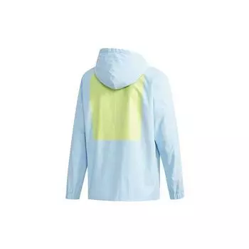 Adidas Originals Kaval Приталенная куртка с капюшоном Мужская верхняя одежда Розовый Синий DX4237 M