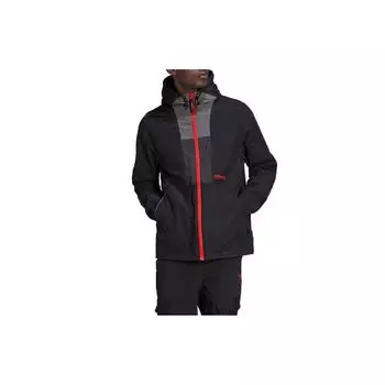 Adidas Originals Контрастная спортивная куртка с капюшоном Мужская верхняя одежда Черный HF4804 S