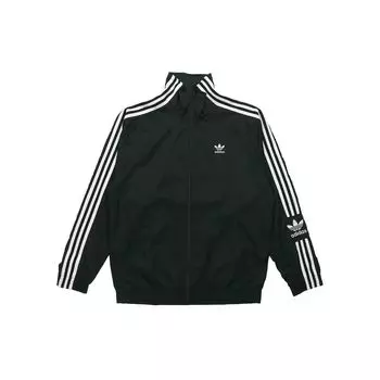 Adidas Originals Lock Up Logo Спортивная куртка Мужская Верхняя одежда Черный FM9881 XS