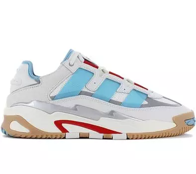 adidas Originals NITEBALL - Мужские кроссовки белые FZ5798 ORIGINAL EU 40 2/3 UK 7 белый
