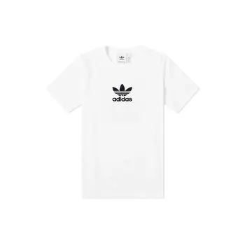 Adidas Originals пуловер с круглым вырезом, мужские топы, белый FM9920 M