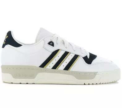 adidas Originals RIVALRY 86 LOW - Мужские кроссовки Кожаные белые IF6262 ОРИГИНАЛ EU 45 1/3 UK 10.5 белый