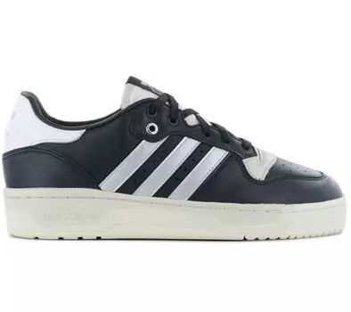 adidas Originals Rivalry Low Consortium - Кроссовки Кожаные Черные ID7389 ОРИГИНАЛ EU 39 1/3 UK 6 чёрный