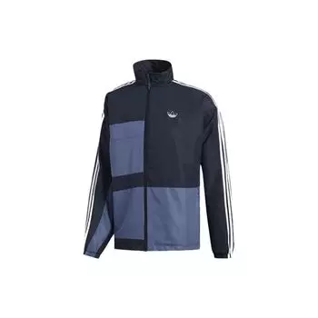 Adidas Originals Spirit Oversized воротник лоскутная спортивная куртка мужские куртки темно-синие ED6243 L