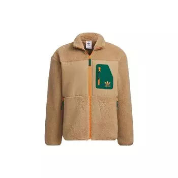Adidas Originals Спортивная куртка Свободного кроя Мужская верхняя одежда Картон-желтый IN0994 M