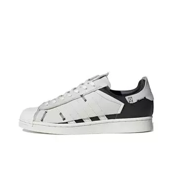 adidas originals Superstar Deconstructed White Stripes