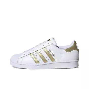 adidas originals Superstar White Gold Metallic (Women s)