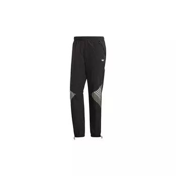 Adidas Originals Tolima-02 Светоотражающий значок Повседневные тренировочные спортивные штаны Мужские штаны Черные GD5804 S