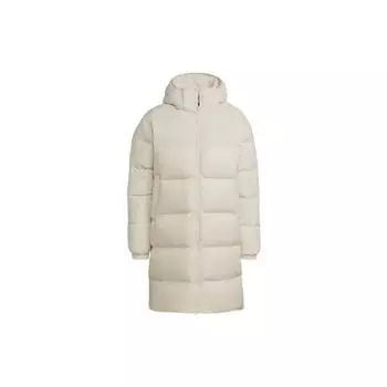 Adidas Originals Толстая парка на молнии с капюшоном Мужская верхняя одежда Бежевый HL9208 S