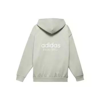 Баскетбольная толстовка с капюшоном adidas Halo Green Unisex Tops IA3437 XS