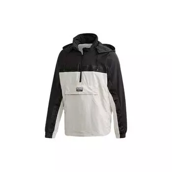 Adidas Originals Trefoil Colorblock Спортивная куртка Мужские куртки Trace-Grey Black FM2281 M