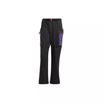 Adidas Originals Trefoil G Outd Cargo P Контрастные карманы Свободные брюки-карго Мужские брюки черные H09349 L