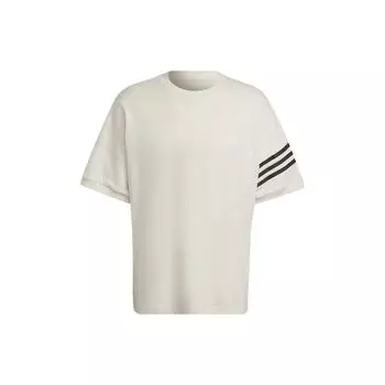 Adidas Originals Trefoil Classic SS22 Спортивная футболка Мужские топы Белый HM1874 M